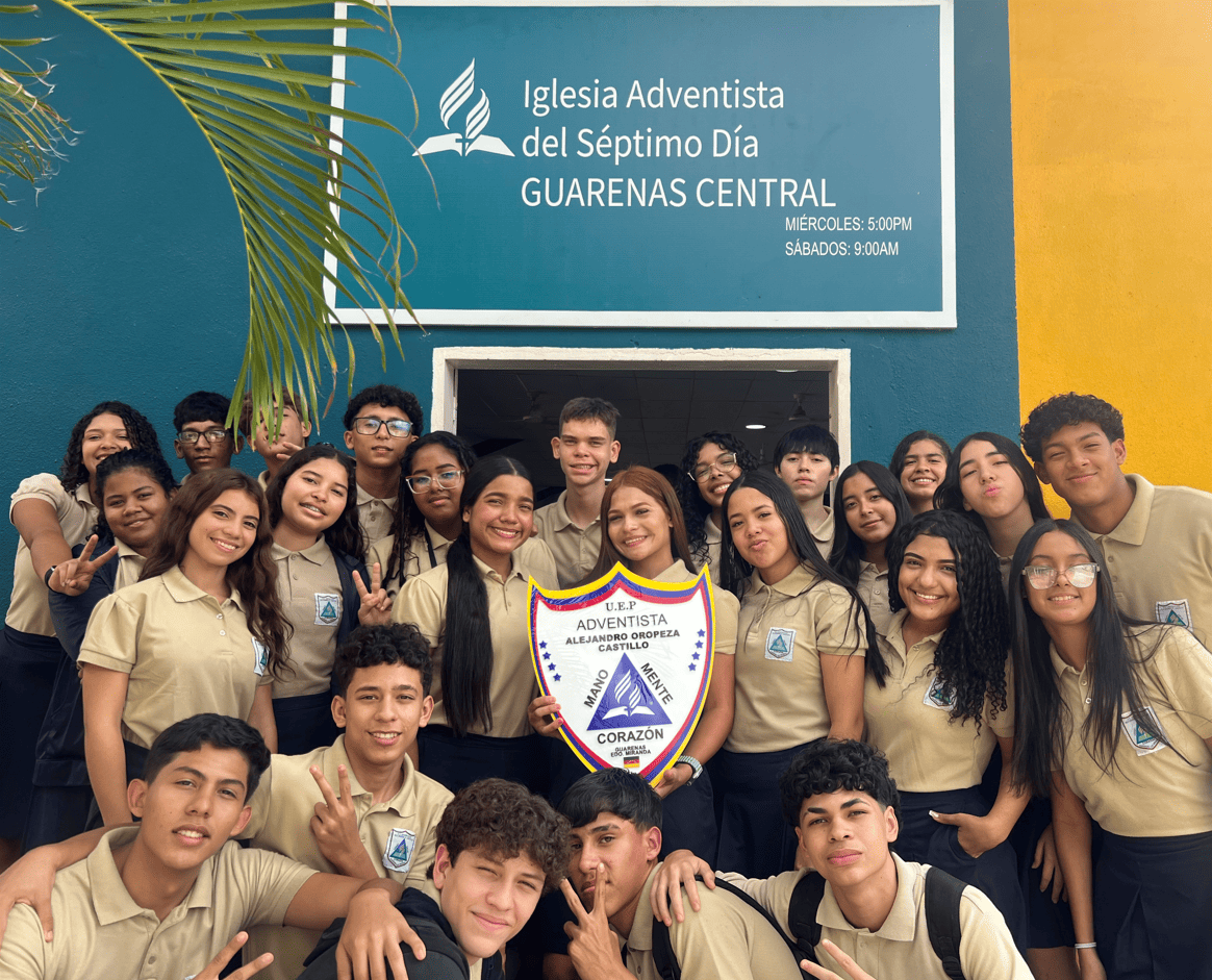 Estudiantes del colegio