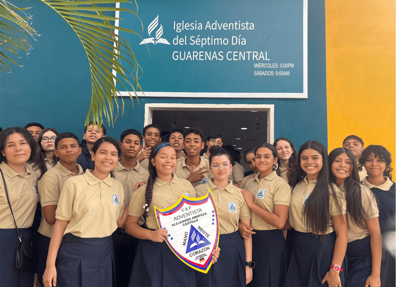 Estudiantes del colegio