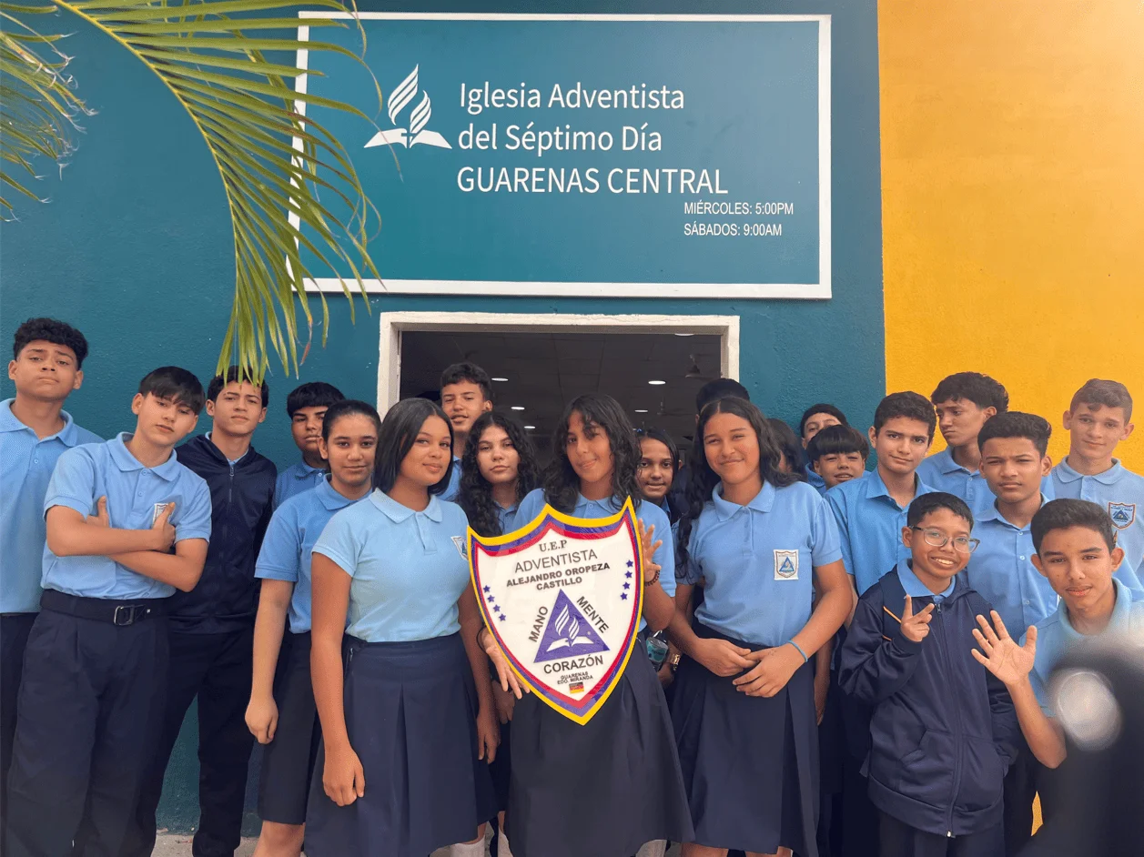 Estudiantes del colegio