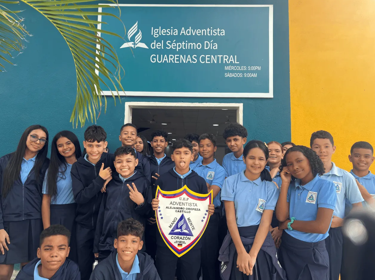 Estudiantes del colegio